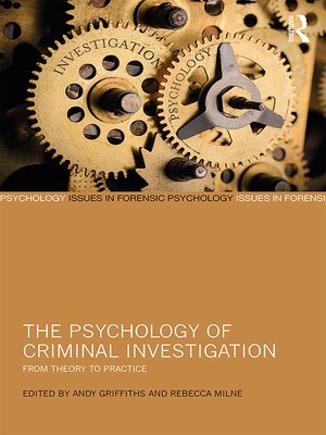 cover image of The Psychology of Criminal Investigation